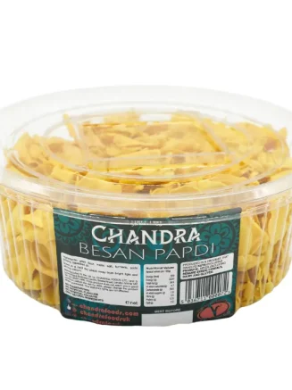 Besan Papdi In Packaging Front By Chandra Foods