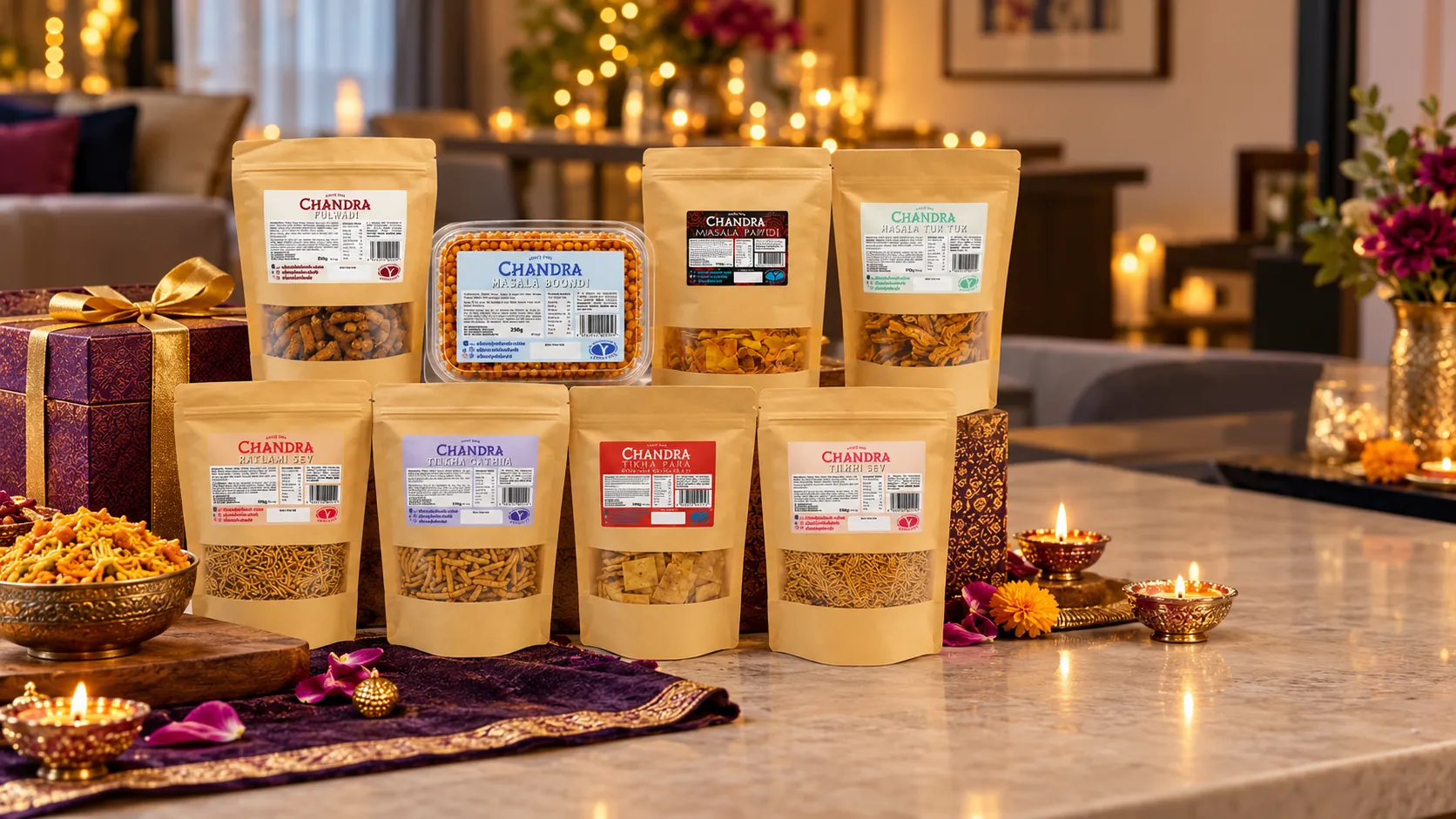 Traditional Diwali Gifts In The Uk: Snack And Dry Fruit Ideas For Family And Clients