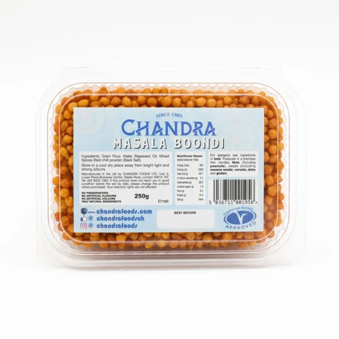 Puffed Chaat Papdi pack for crispy homemade chaat recipes in Ultimate Chaat Party Combo