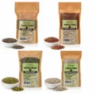Super Seeds Combo by Chandra Foods with Chia Seeds Flax Seeds Pumpkin Seeds and Sunflower Seeds