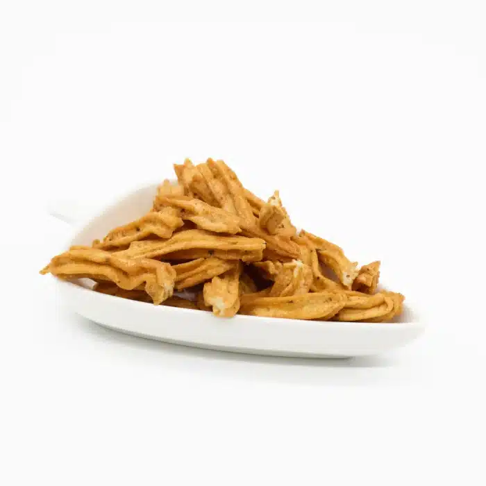 Tum Tum in White Ceramic Plate by Chandra Foods