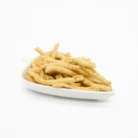 Bhavnagri Gathiya in white ceramic Plate by Chandra Foods