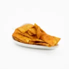 Authentic Fafda in white ceramic plate by chandra foods