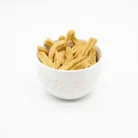 Fully Gathiya in white ceramic bowl by chandra foods