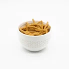 Thikha Gathiya in white ceramic Bowl by Chandra Foods