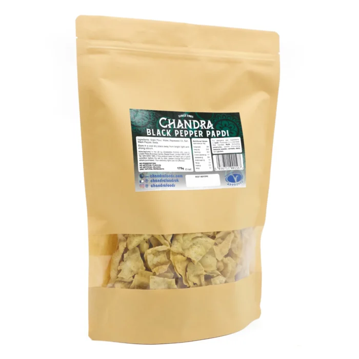 Crispy Black Pepper Papdi