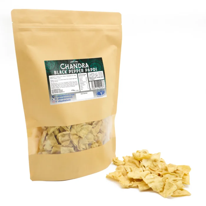 Traditional Black Pepper Papdi