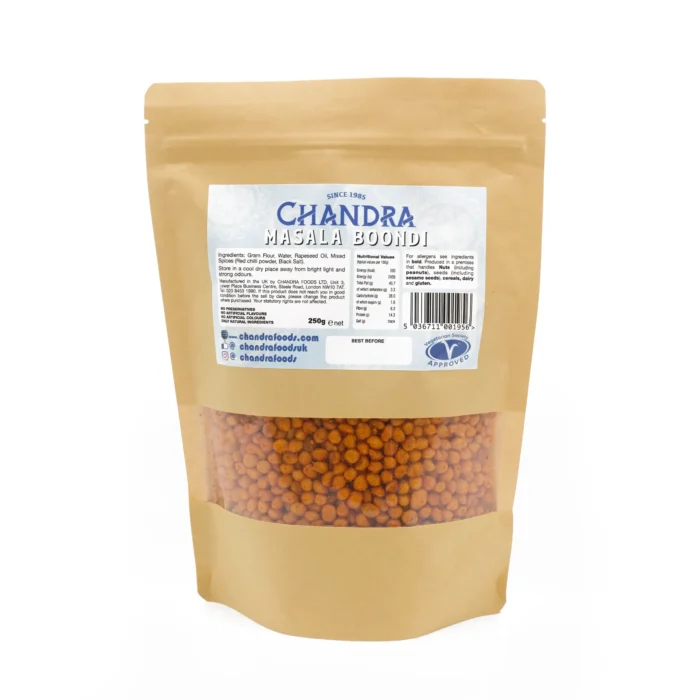 chandra foods masala boondi 250g