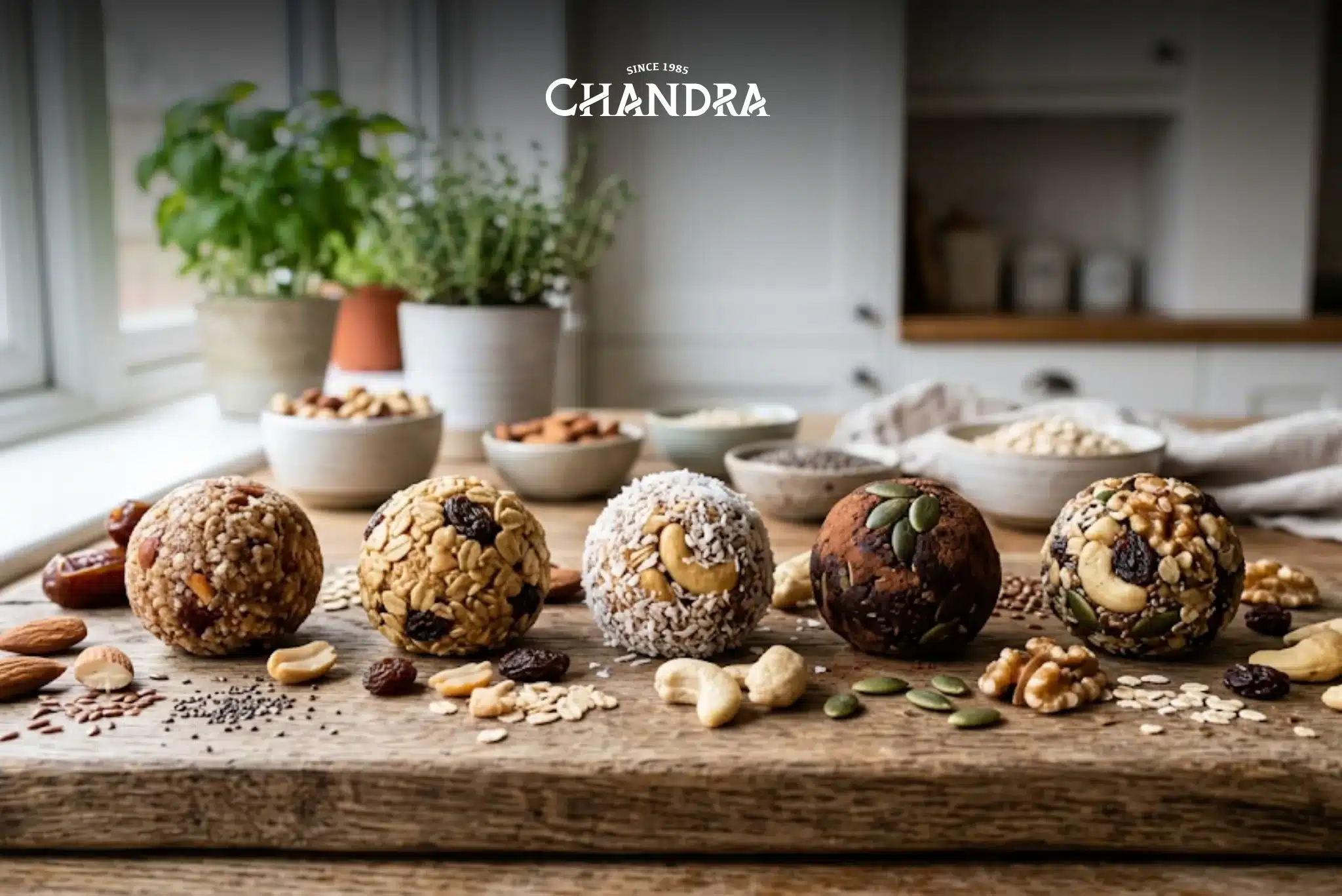 5 No-Bake Energy Ball Recipes Using Nuts, Seeds And Dried Fruit