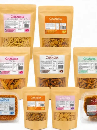 Best of Chandra Combo UK by Chandra Foods with assorted authentic Indian snacks