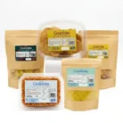 Chandra Foods Papdi Chaat Combo with Flat Chaat Papdi, Puffed Chaat Papdi, Besan Papdi, Nylon Sev and Masala Boondi