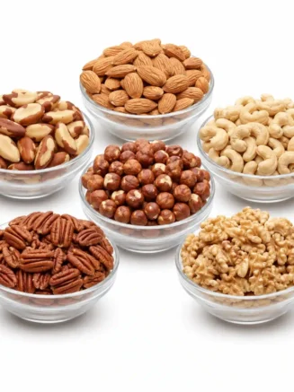 Premium Everyday Nuts Combo UK with almonds, cashews, walnuts, hazelnuts, Brazil nuts and pecans